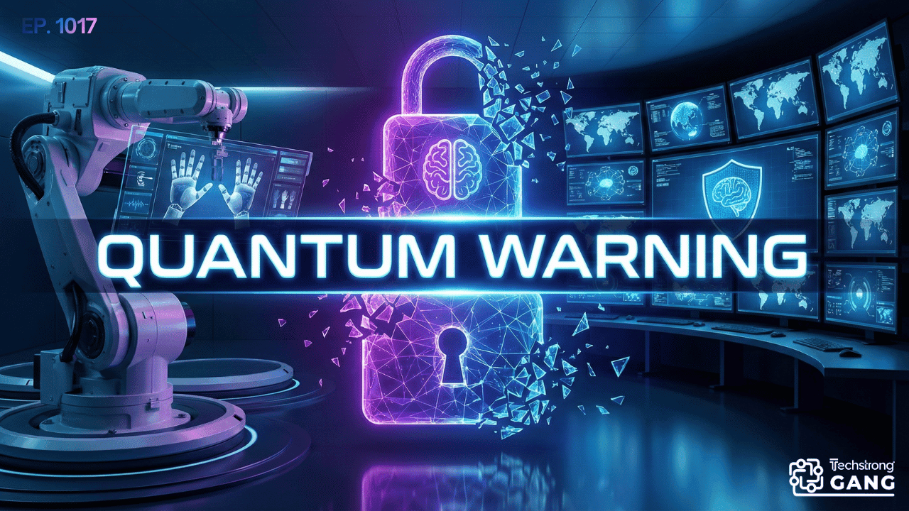 AI Trains Robots, Quantum Warnings, Security Teams | TSG Ep. 1017