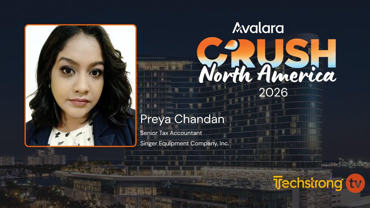 Singer Equipment Puts Agentic Tax Compliance to Work | Avalara CRUSH 2026