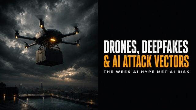 AI Security Risks, Drone Delivery Mishaps & the ChatTJB Hype Check