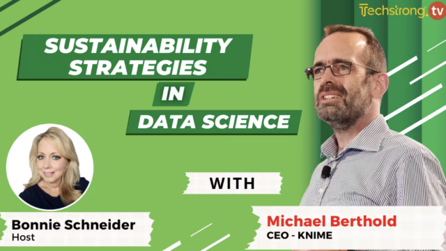 Data Science and Sustainability in 2023 - Michael Berthold, KNIME