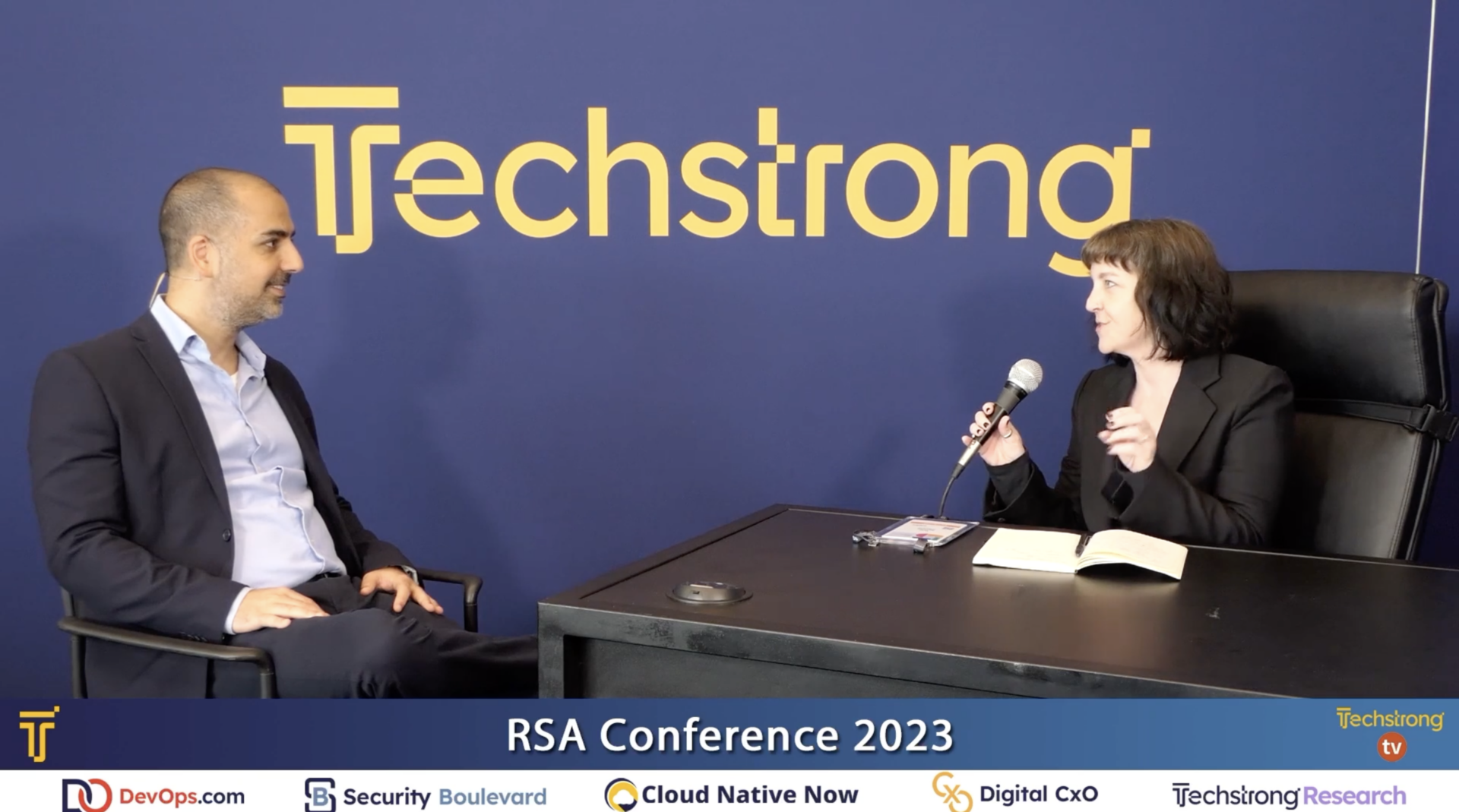 Eyal Benishti, IRONSCALES RSA Conference 2023 Techstrong TV