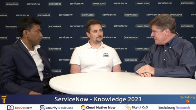 Amit Saxena, ServiceNow and Steven Lock-Campbell, U.S. Department of Agriculture | ServiceNow Knowledge 23