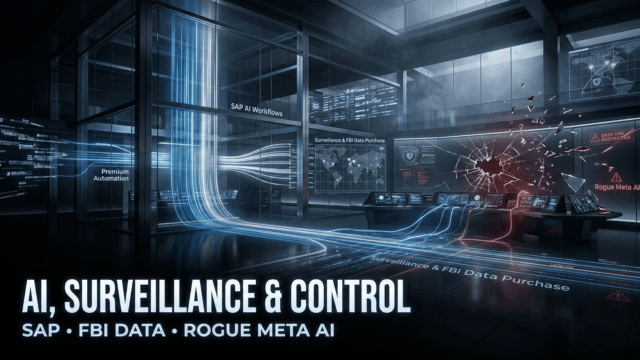SAP’s AI Surcharge | FBI Surveillance Fight | Meta’s Rogue AI Problem